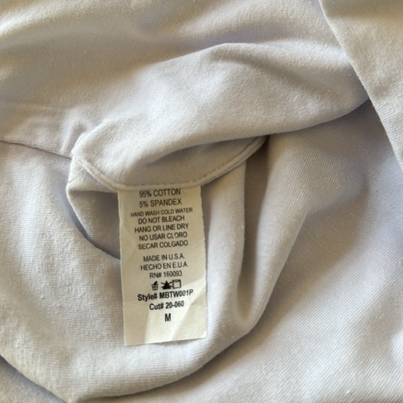 Bandana Bandeau in White - Picture 7 of 7